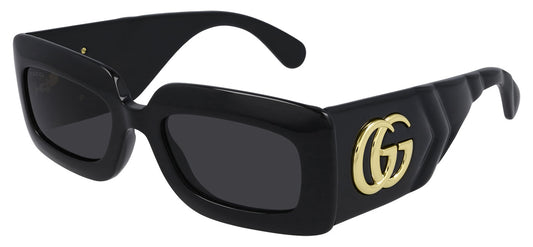 Gucci GG0811S Sunglasses - Black / Grey