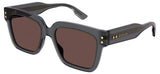 Gucci GG1084S Sunglasses - Grey / Brown