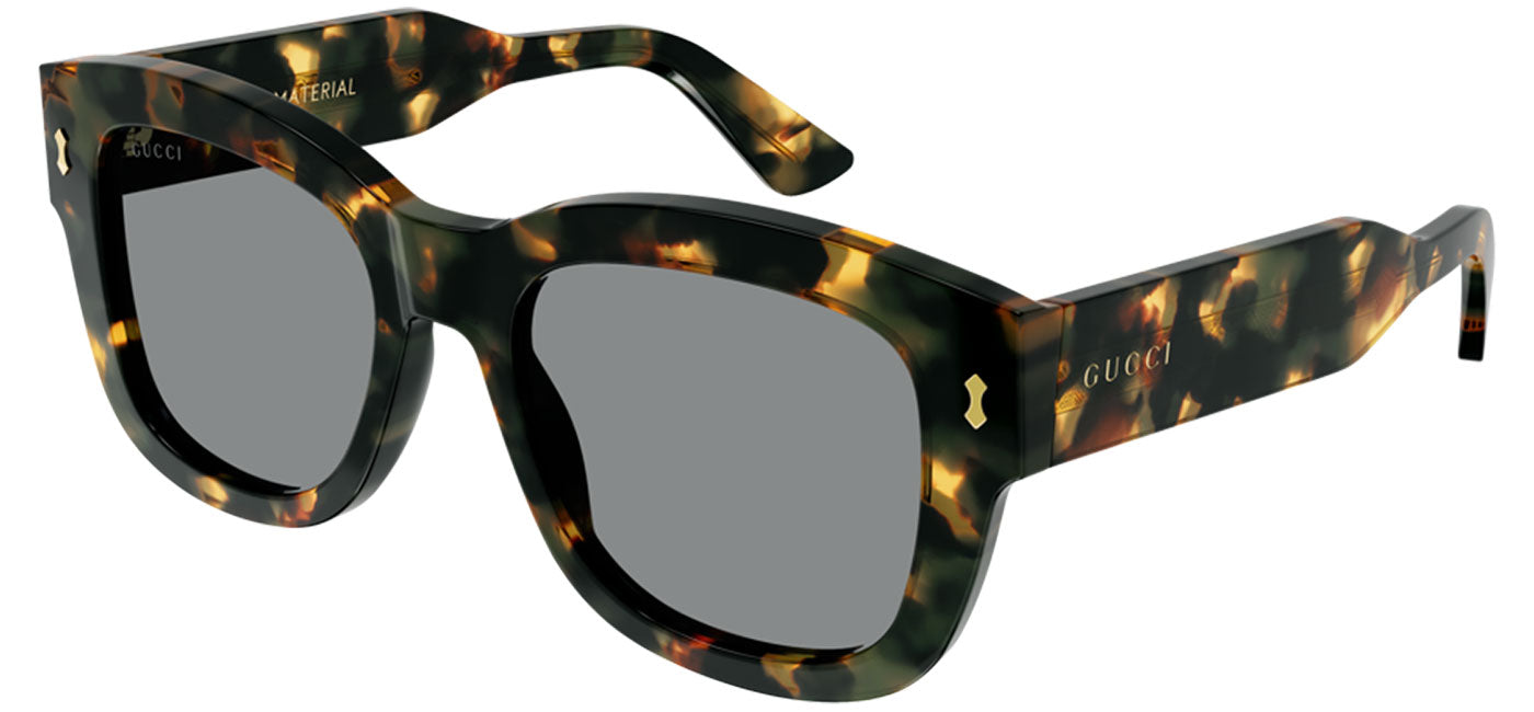 Gucci GG1110S Sunglasses - Havana / Grey