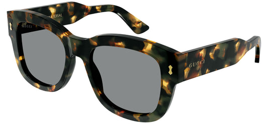 Gucci GG1110S Sunglasses - Havana / Grey