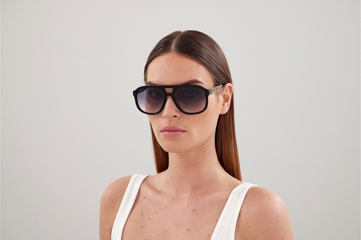 Gucci GG1188S Sunglasses - Black / Grey Gradient