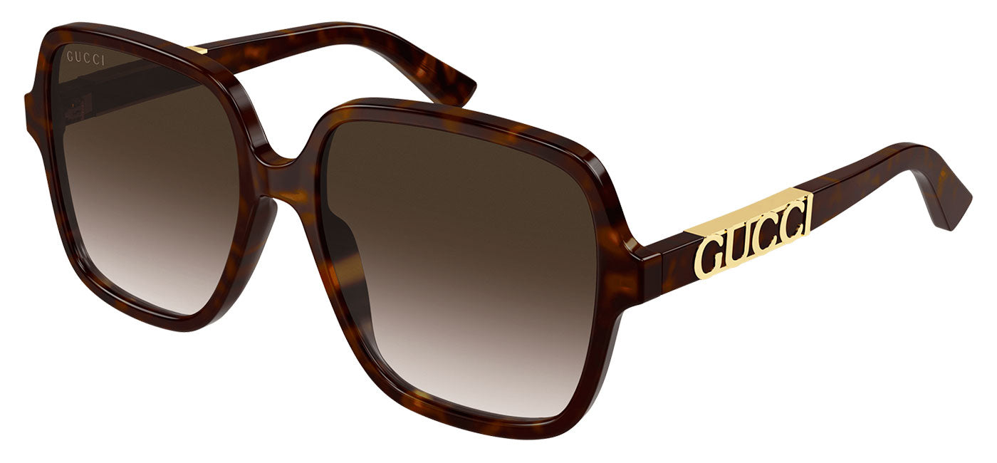 Gucci GG1189S Sunglasses - Havana / Brown Gradient