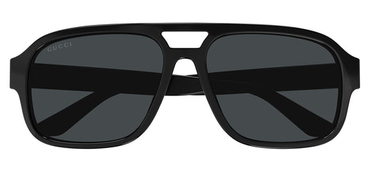 Gucci GG1342S Sunglasses - Black / Smoke