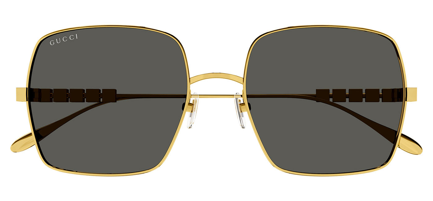 Gucci GG1434S Sunglasses - Gold / Grey