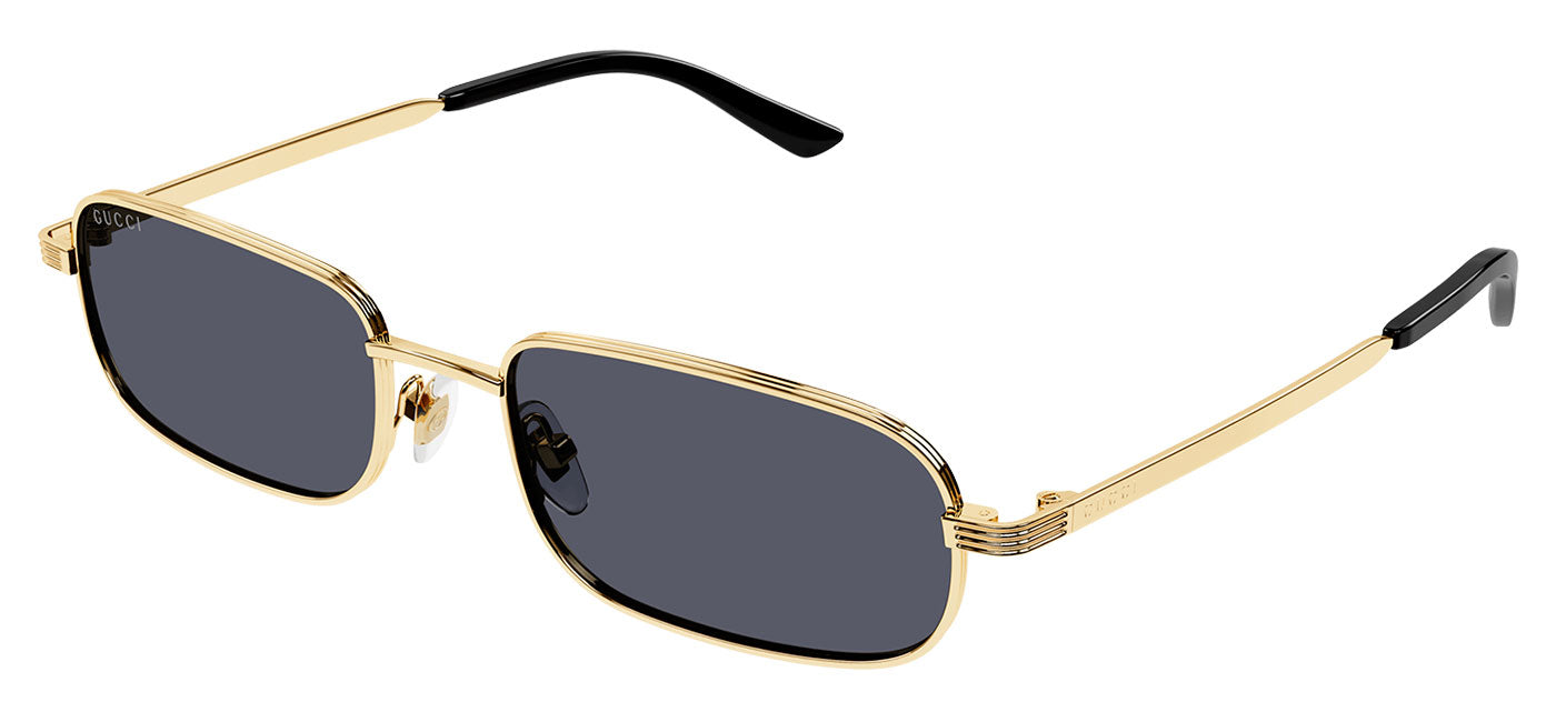 Gucci GG1457S Sunglasses - Gold / Grey