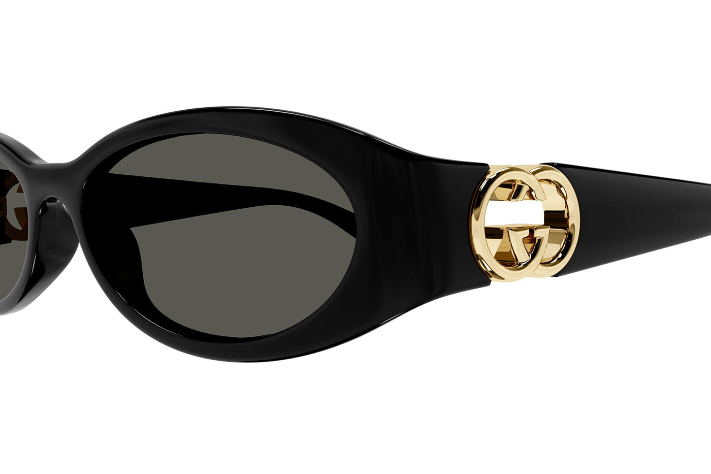 Gucci GG1660S Sunglasses - Black / Grey
