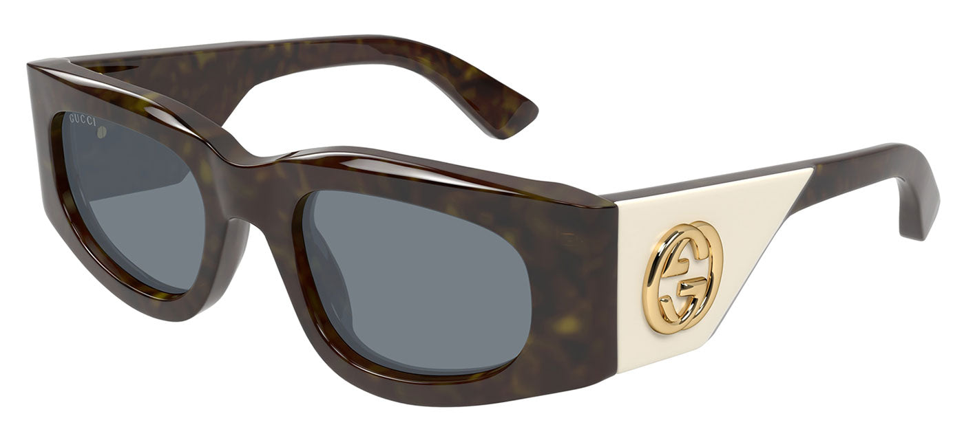 Gucci GG1664S Sunglasses - Havana/ Grey