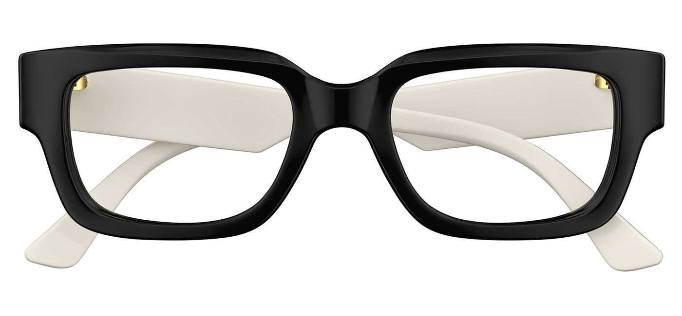 Gucci GG1666O Glasses - Black Ivory