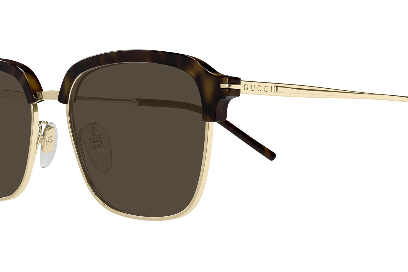 Gucci GG1733SK Sunglasses - Gold / Brown