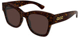 Gucci GG1789S Sunglasses - Havana / Brown