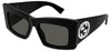 Gucci GG1842S Sunglasses - Black / Grey