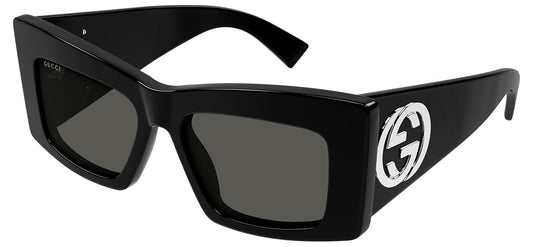 Gucci GG1842S Sunglasses - Black / Grey