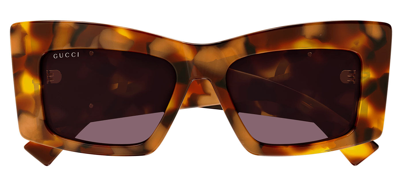 Gucci GG1842S Sunglasses - Havana / Violet