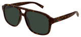 Gucci GG1856S Sunglasses - Havana / Green