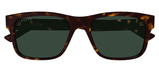 Gucci GG2085S Sunglasses - Havana / Green