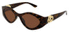 Gucci GG2121S Sunglasses - Havana / Brown