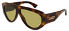 Gucci GG2128S Sunglasses - Havana / Green