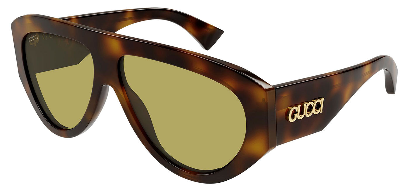 Gucci GG2128S Sunglasses - Havana / Green
