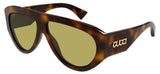 Gucci GG2128S Sunglasses - Havana / Green