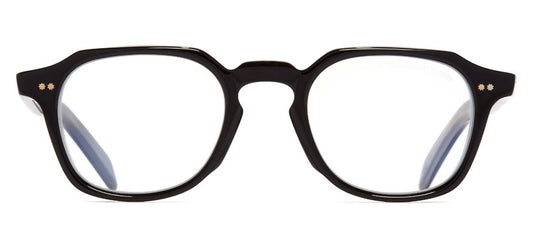 Cutler and Gross GR03 Glasses - Black on Horn