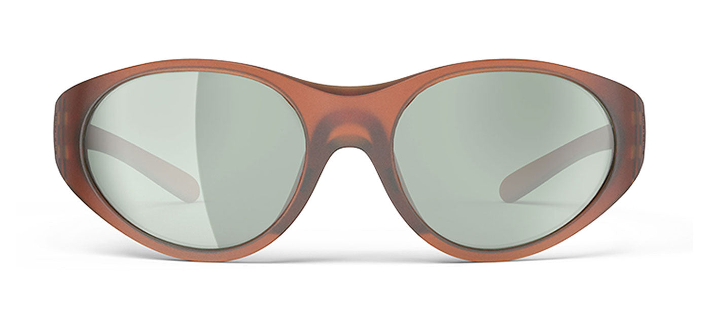 IZIPIZI Horizon Sunglasses - Hazel / Green Silver Mirror