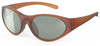 IZIPIZI Horizon Sunglasses - Hazel / Green Silver Mirror