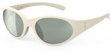 IZIPIZI Horizon Sunglasses - Sand / Green Silver Mirror