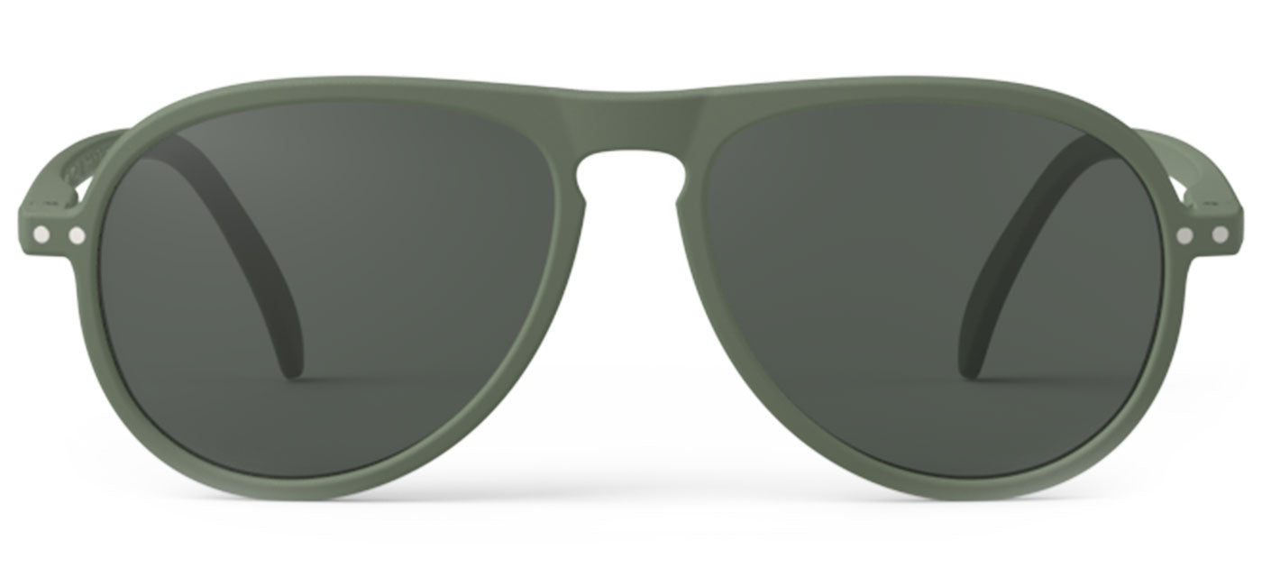 IZIPIZI #I Sunglasses - Kaki Green / Grey