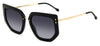 Isabel Marant IM 0149/S Sunglasses - Black and Gold / Dark Grey Gradient
