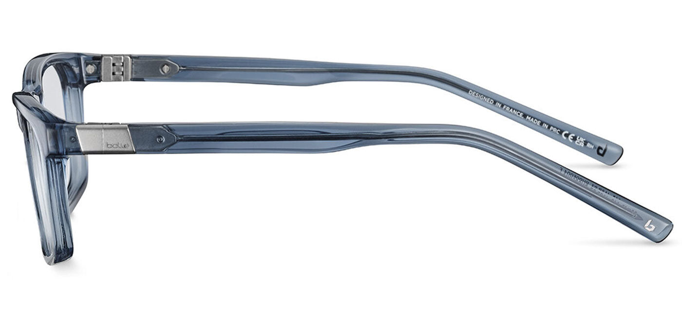 Bolle Jasp 03 Glasses - Transparent Grey Blue Shiny