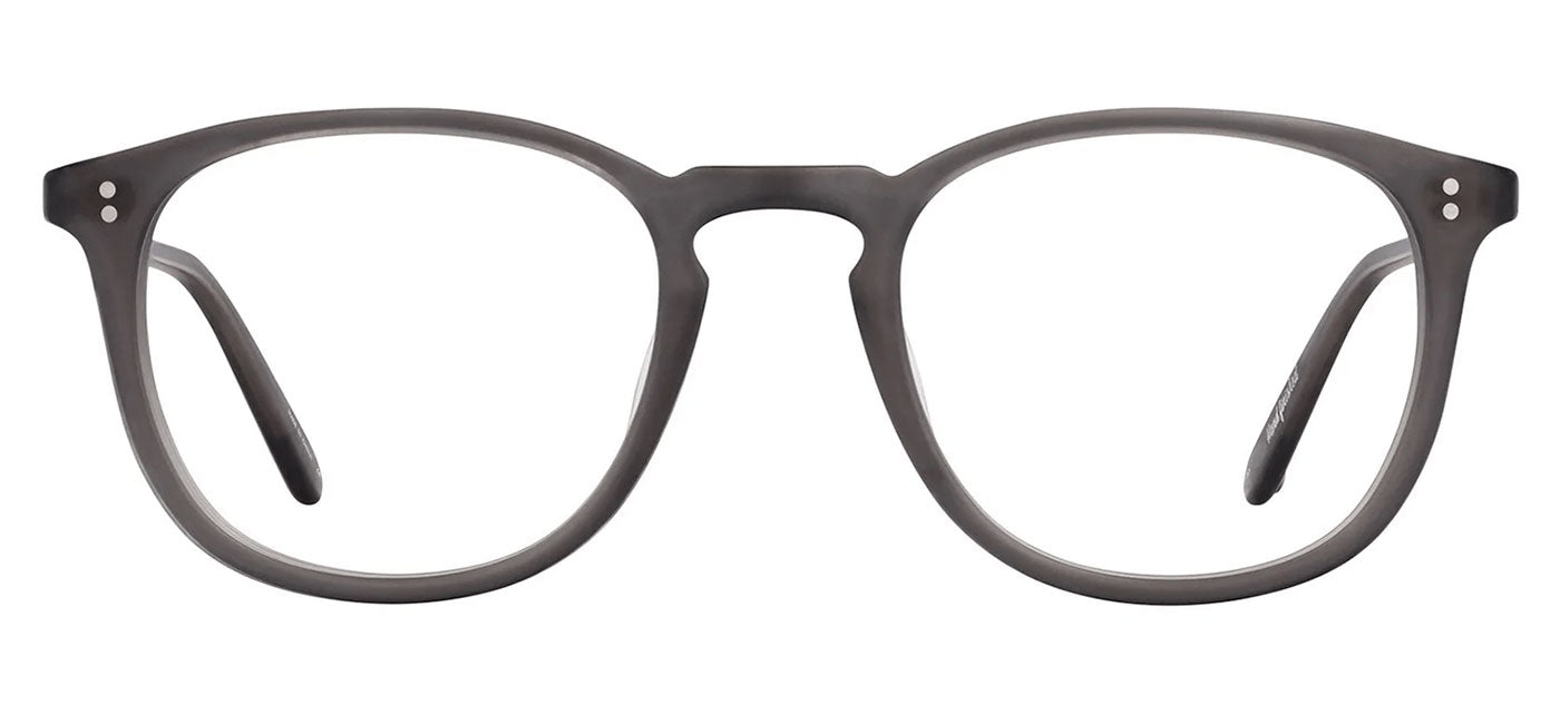 Garrett Leight Kinney Glasses - Matte Grey Crystal