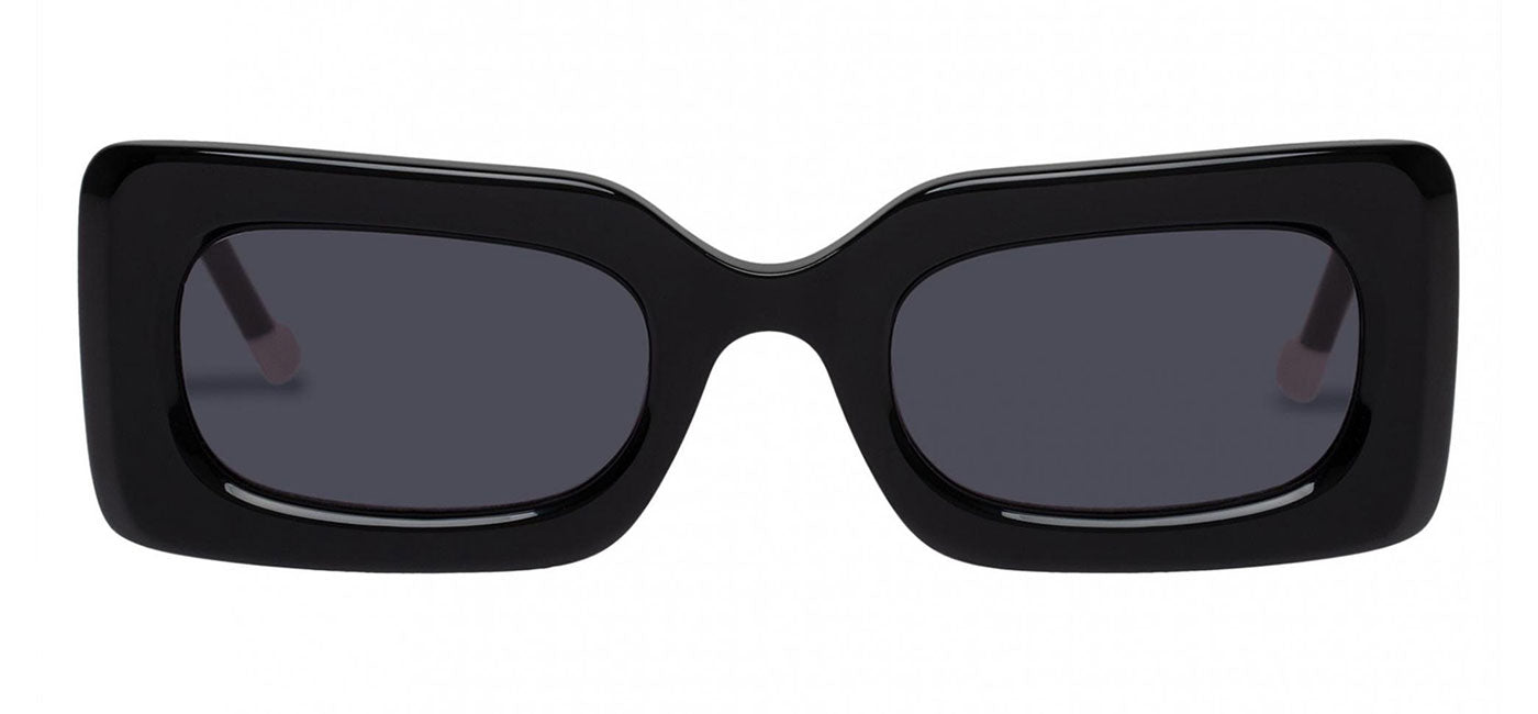 Le Specs Damnedest Sunglasses - Black / Smoke Mono
