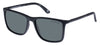 Le Specs Tweedledum Sunglasses - Matte Black / Khaki Mono Polarised