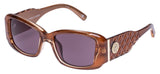 Le Specs Nouveau Riche Sunglasses - Caramel / Smokey Brown