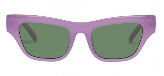 Le Specs Hankering Sunglasses - Amethyst / Emerald