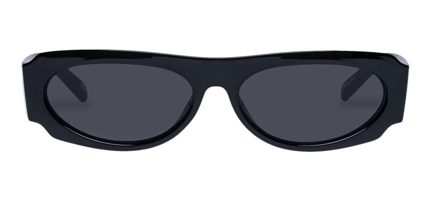 Le Specs Long Nights Sunglasses - Black / Smoke Mono