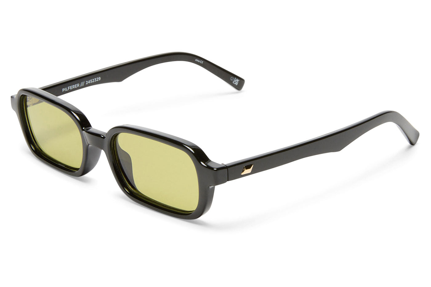 Le Specs Pilferer Sunglasses - Black / Olive Mono