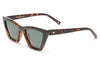 Le Specs Velodrome Sunglasses - Dark Tort / Khaki Mono Polarised