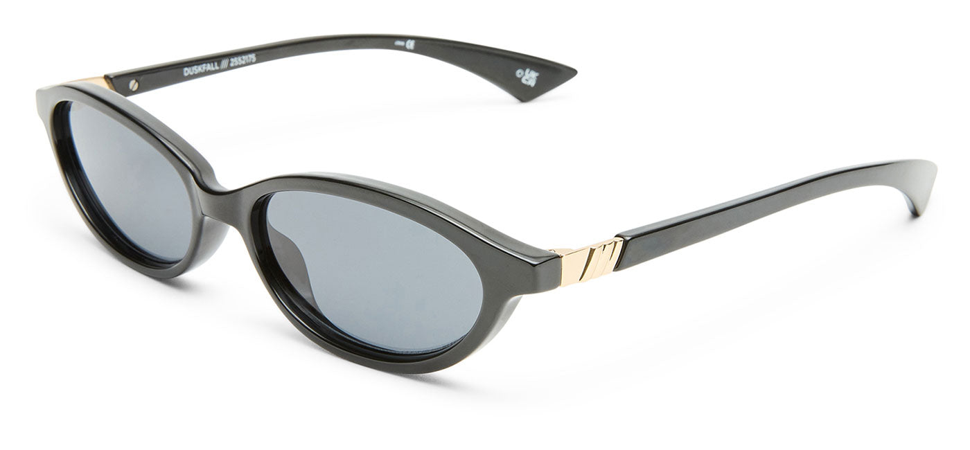 Le Specs Duskfall Sunglasses - Black / Smoke Mono