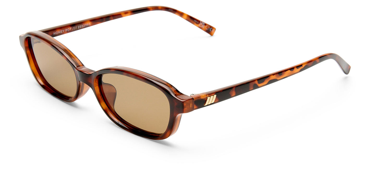 Le Specs Honey Pot Sunglasses - Tort / Brown Mono