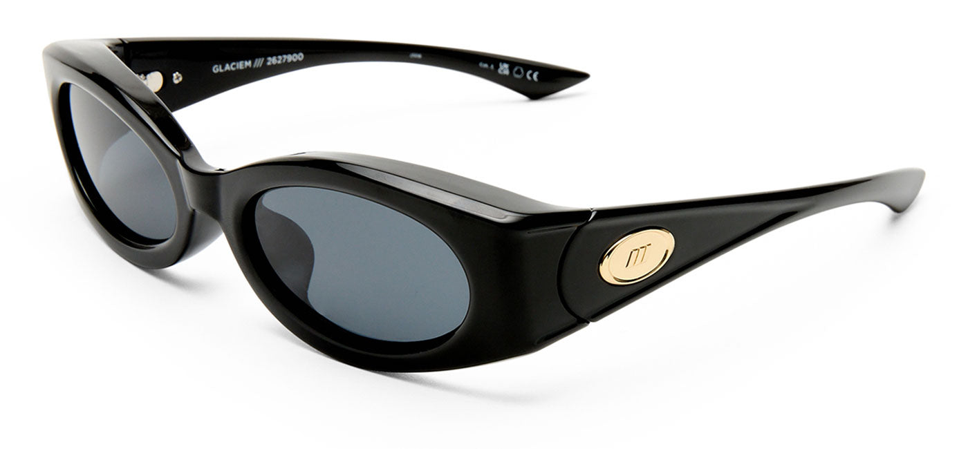 Le Specs Glaciem Sunglasses - Black / Smoke Mono