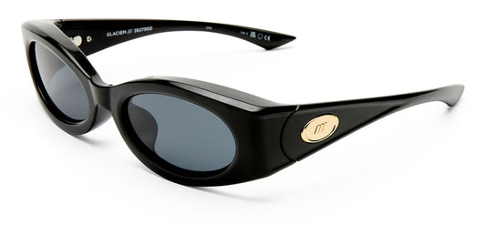Le Specs Glaciem Sunglasses - Black / Smoke Mono