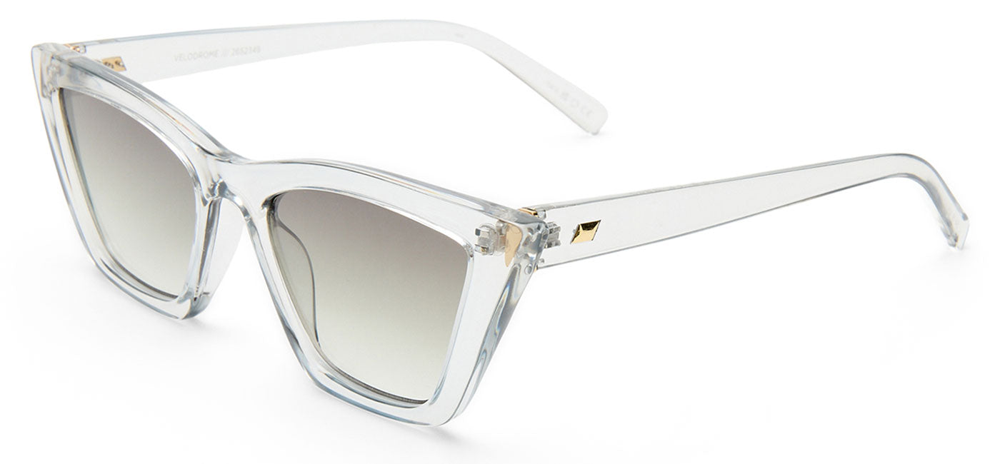 Le Specs Velodrome Sunglasses - Smoke / Khaki Grad