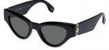 Le Specs Fanplastico Sunglasses - Black / Green