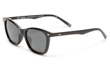 Le Specs Nonsensical Sunglasses - Black / Smoke Mono Polarised