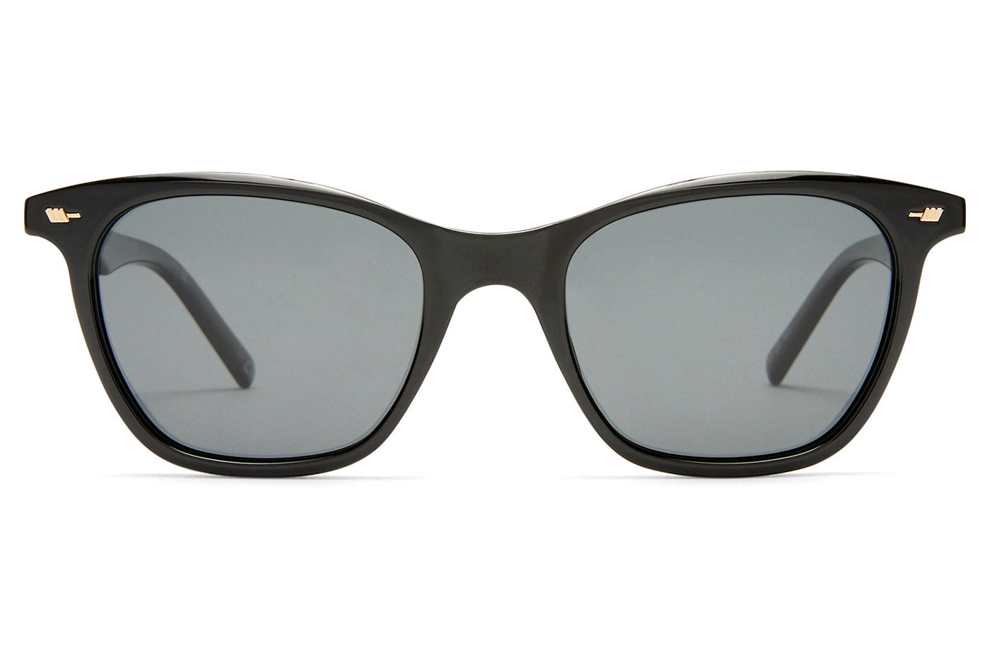 Le Specs Nonsensical Sunglasses - Black / Smoke Mono Polarised