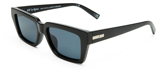 Le Specs Nocturnal Habit Sunglasses - Black / Smoke Mono