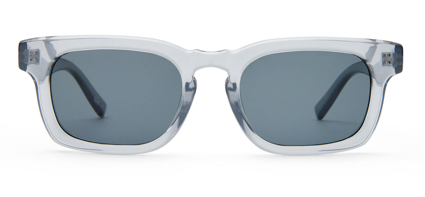 Le Specs Iceberg + Sunglasses - Pewter / Smoke Mono