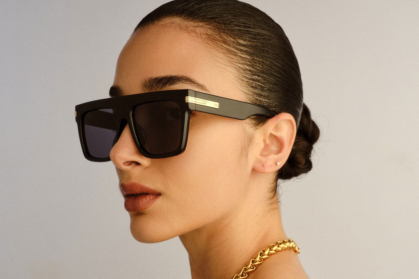Le Specs Offside + Sunglasses - Black / Smoke Mono Polarised