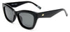 Le Specs Lumen + Sunglasses - Black / Smoked Mono Polarised